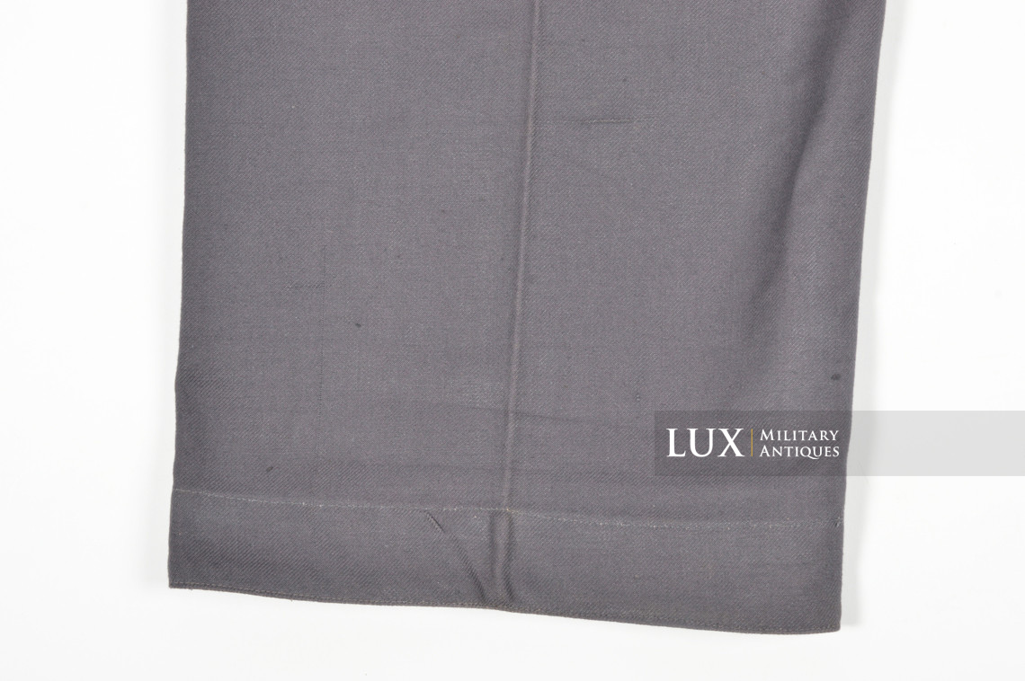 Rare Luftwaffe blue tropical straight-legged trousers, « L.B.A.41 » - photo 27