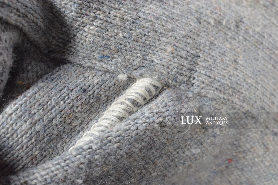 Rare chemise allemande Heer / Waffen-SS règlementaire en laine - photo 17