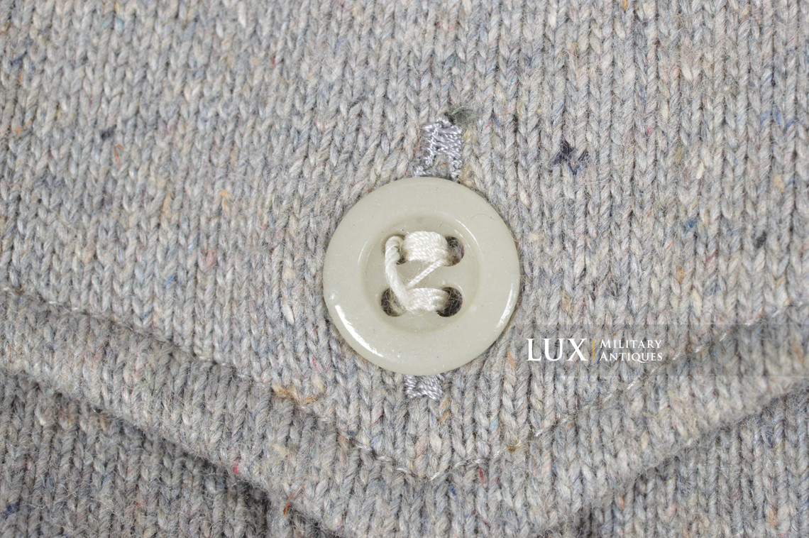 Rare chemise allemande Heer / Waffen-SS règlementaire en laine - photo 11