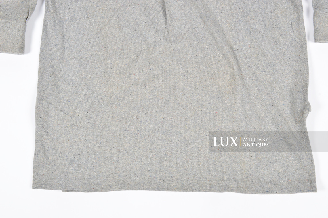 Rare chemise allemande Heer / Waffen-SS règlementaire en laine - photo 12