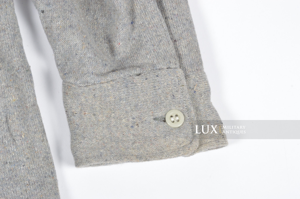 Rare chemise allemande Heer / Waffen-SS règlementaire en laine - photo 14