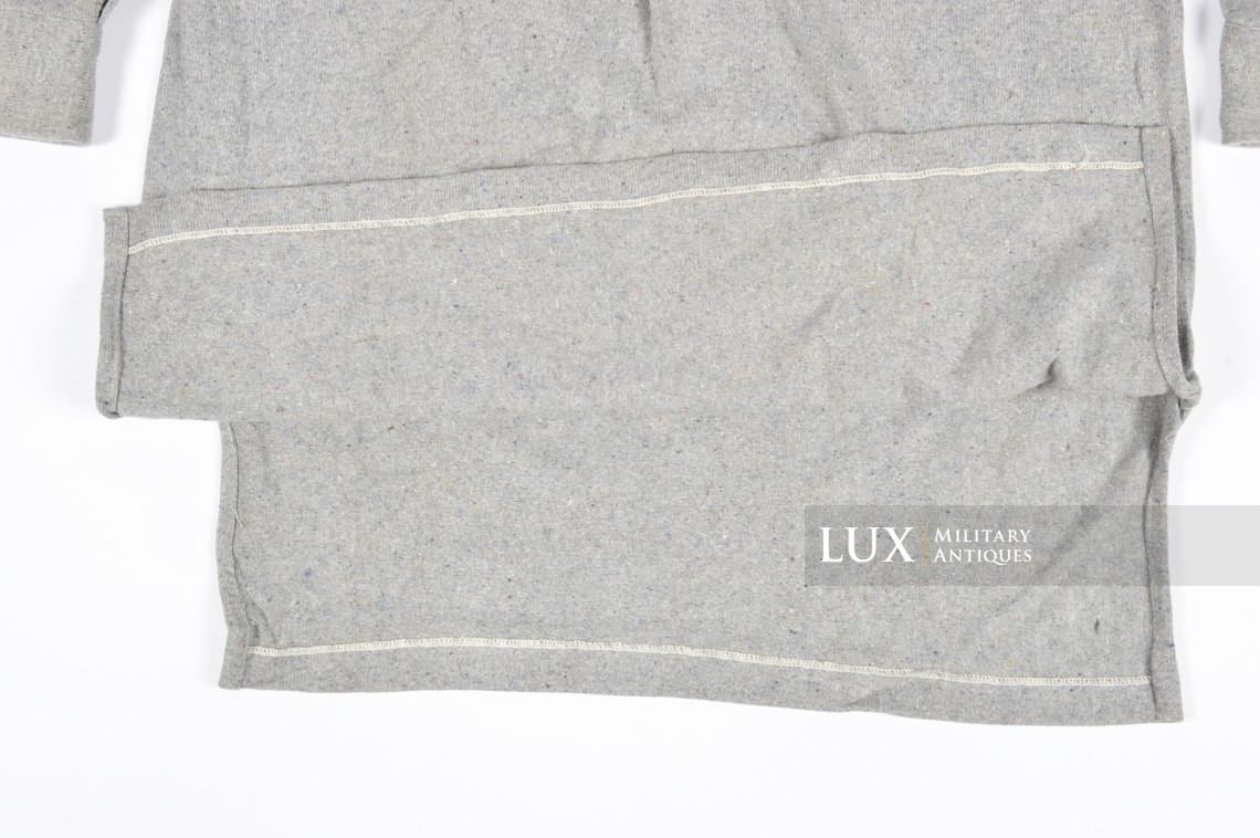 Rare chemise allemande Heer / Waffen-SS règlementaire en laine - photo 15