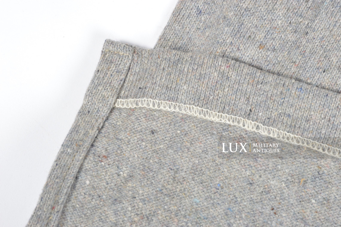 Rare chemise allemande Heer / Waffen-SS règlementaire en laine - photo 16