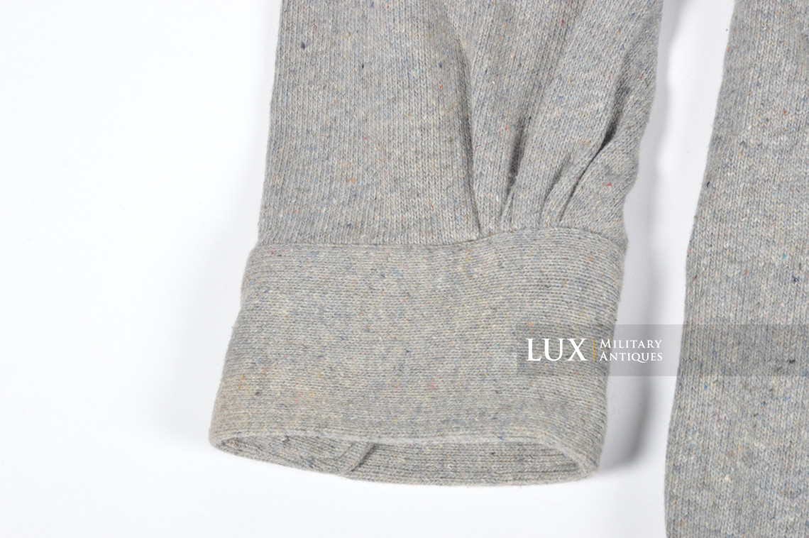 Rare chemise allemande Heer / Waffen-SS règlementaire en laine - photo 19