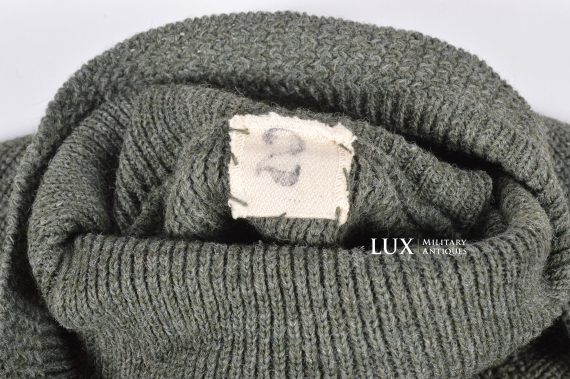 Pull col roulé Heer / Waffen-SS en laine - photo 13