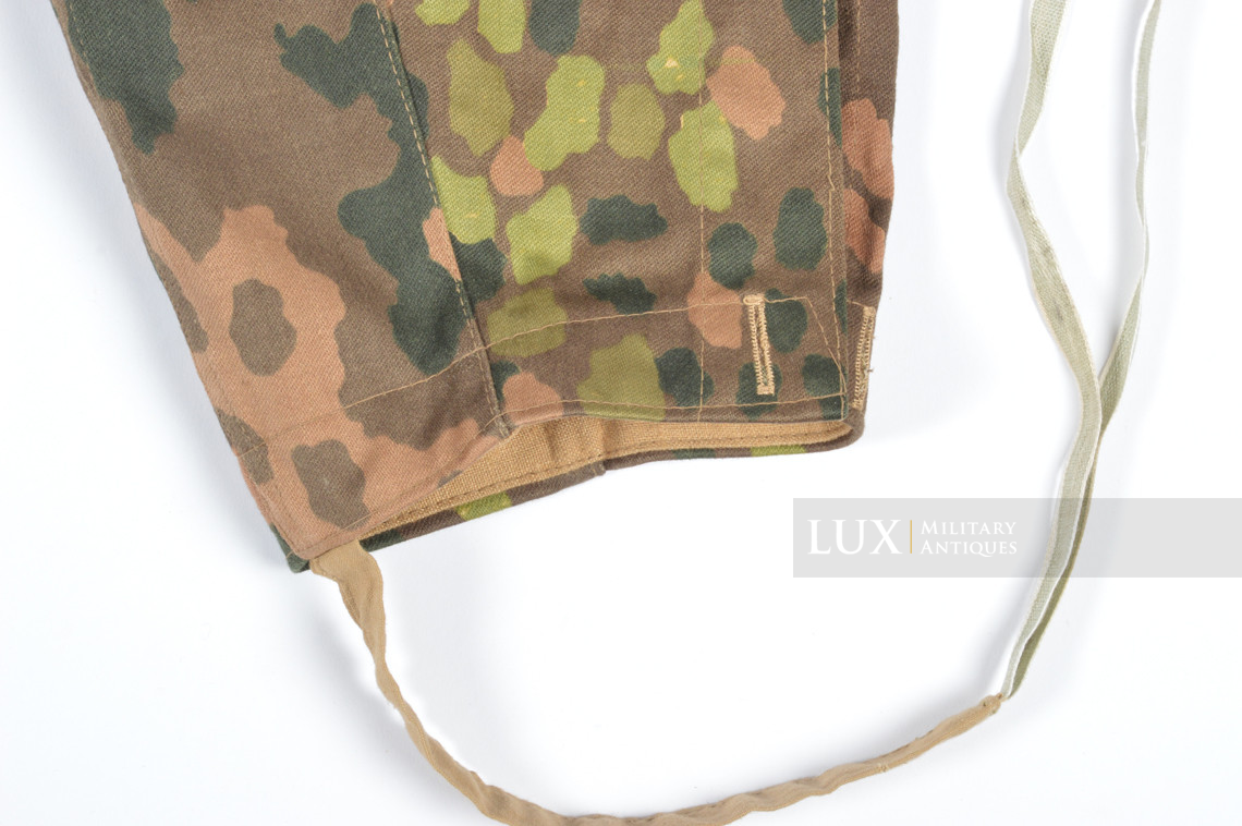 Pantalon Waffen-SS M44 en camouflage petit pois, « coton lisse » - photo 16