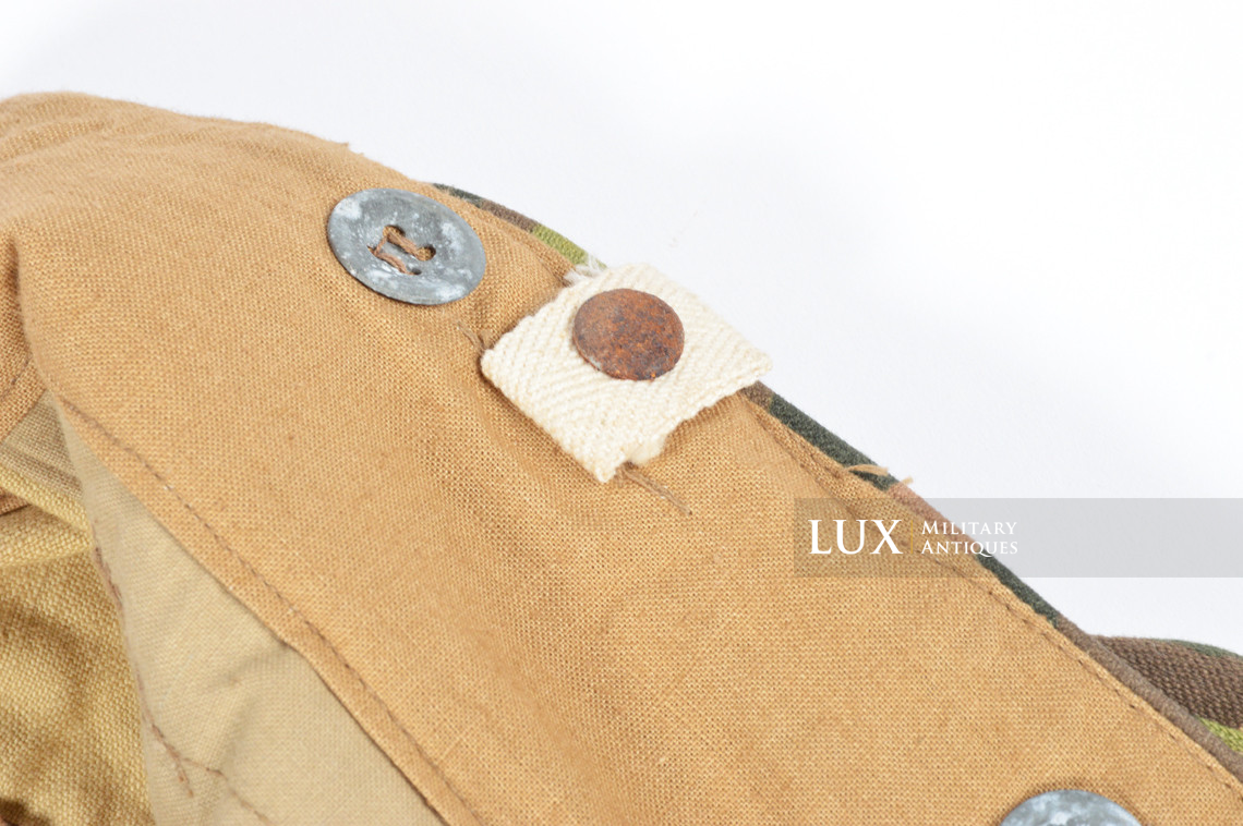Pantalon Waffen-SS M44 en camouflage petit pois, « coton lisse » - photo 20