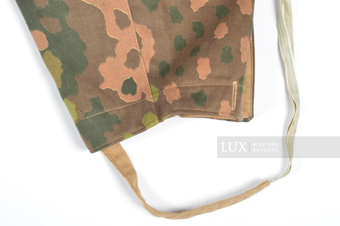 Pantalon Waffen-SS M44 en camouflage petit pois, « coton lisse » - photo 30