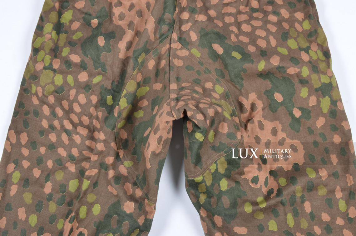Pantalon Waffen-SS M44 en camouflage petit pois, « coton lisse » - photo 28