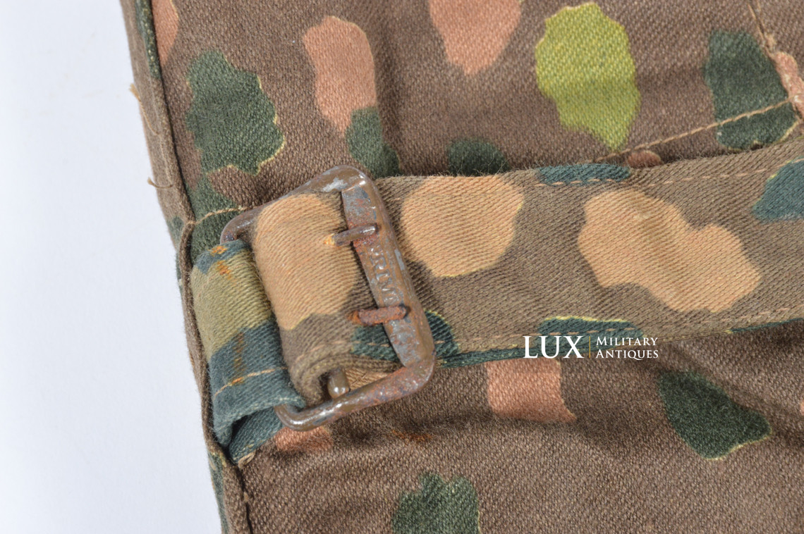 Pantalon Waffen-SS M44 en camouflage petit pois, « coton lisse » - photo 26