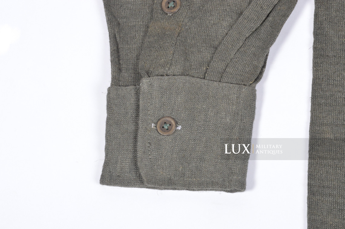 Unissued mid-war Heer / Waffen-SS issue service shirt, « Aertex » - photo 12