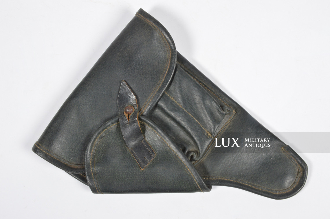 Rare German late-war rubberized P38 pistol holster & M44 rubberized combat belt - photo 8