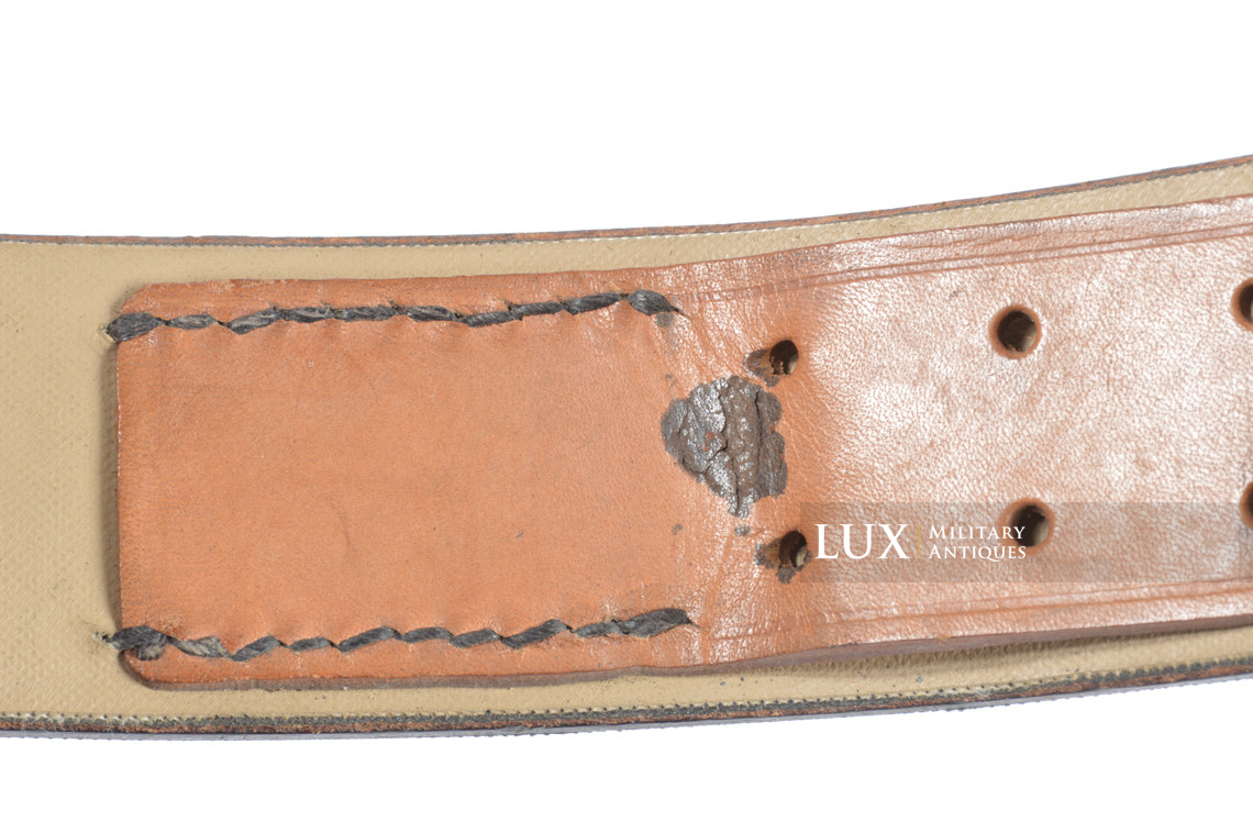 Late-war German service belt in ersatz material - photo 13