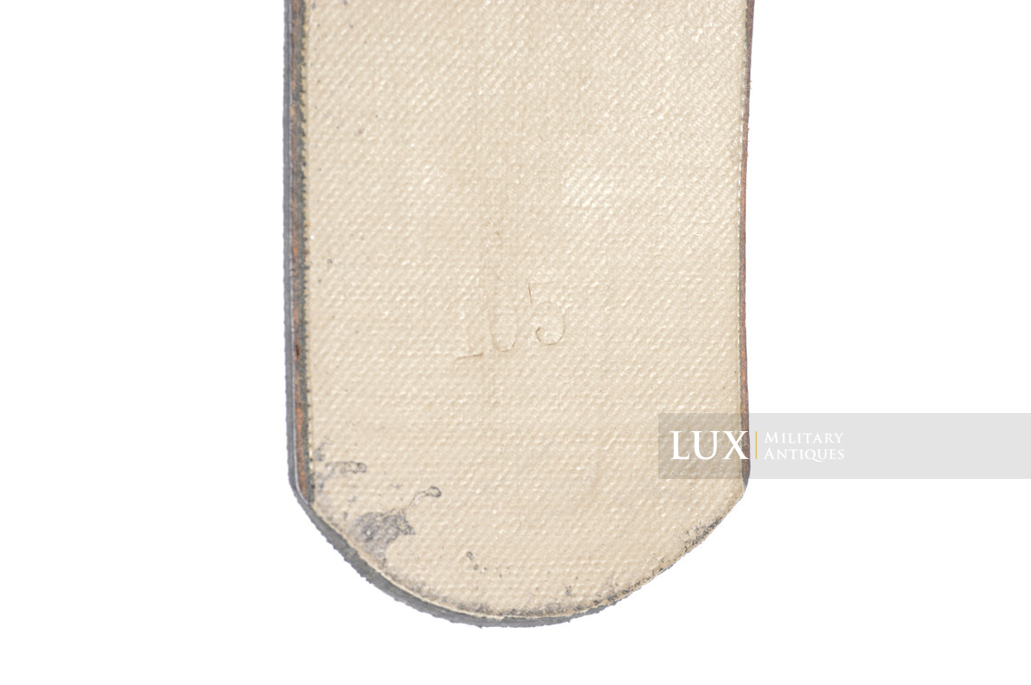 Late-war German service belt in ersatz material - photo 14