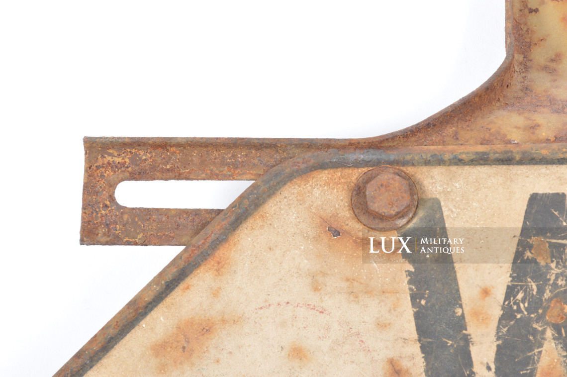 Plaque d'immatriculation de véhicule allemand, « Wehrmacht » - photo 9