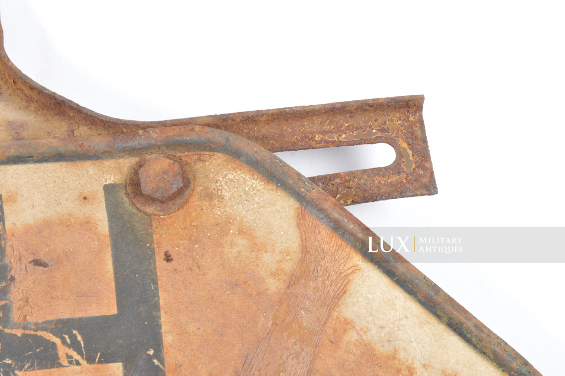 Plaque d'immatriculation de véhicule allemand, « Wehrmacht » - photo 10