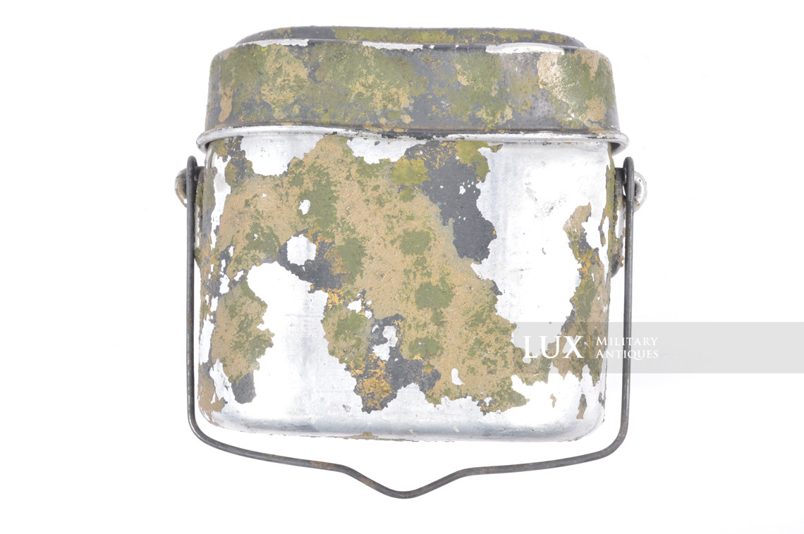 Rare gamelle allemande camouflée trois tons - photo 11