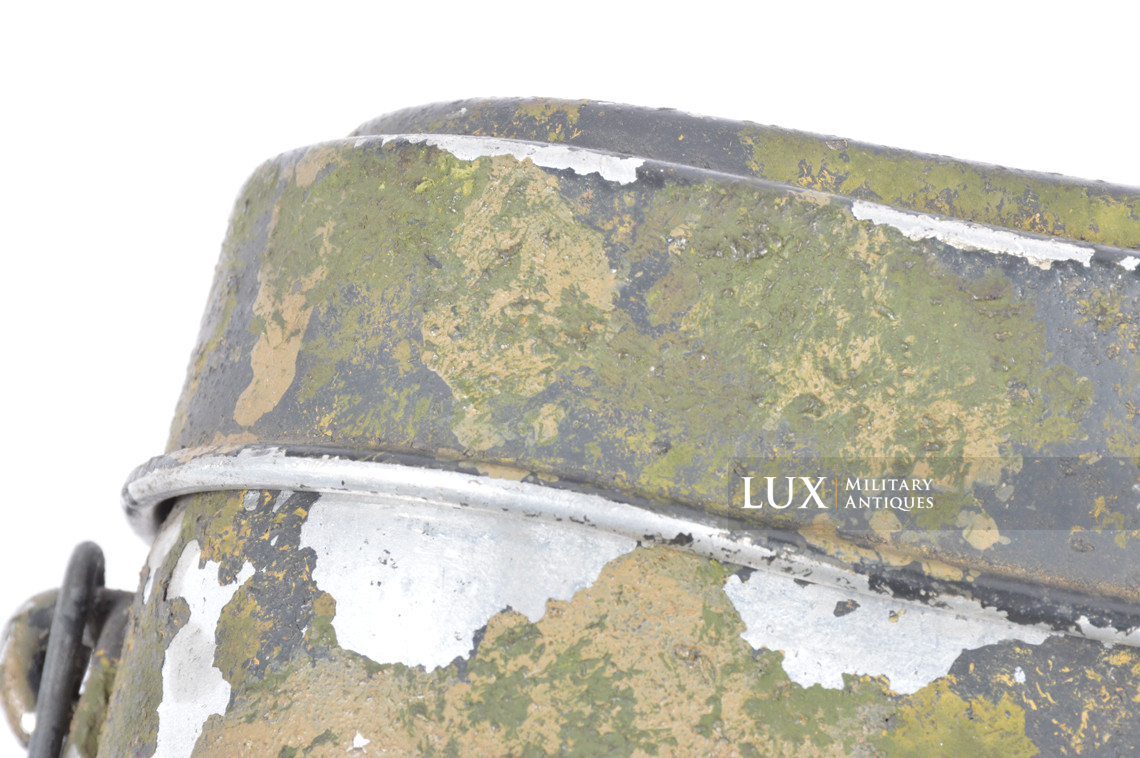 Rare gamelle allemande camouflée trois tons - photo 12