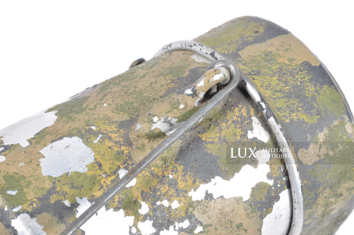 Rare gamelle allemande camouflée trois tons - photo 16