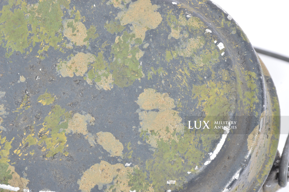 Rare gamelle allemande camouflée trois tons - photo 19