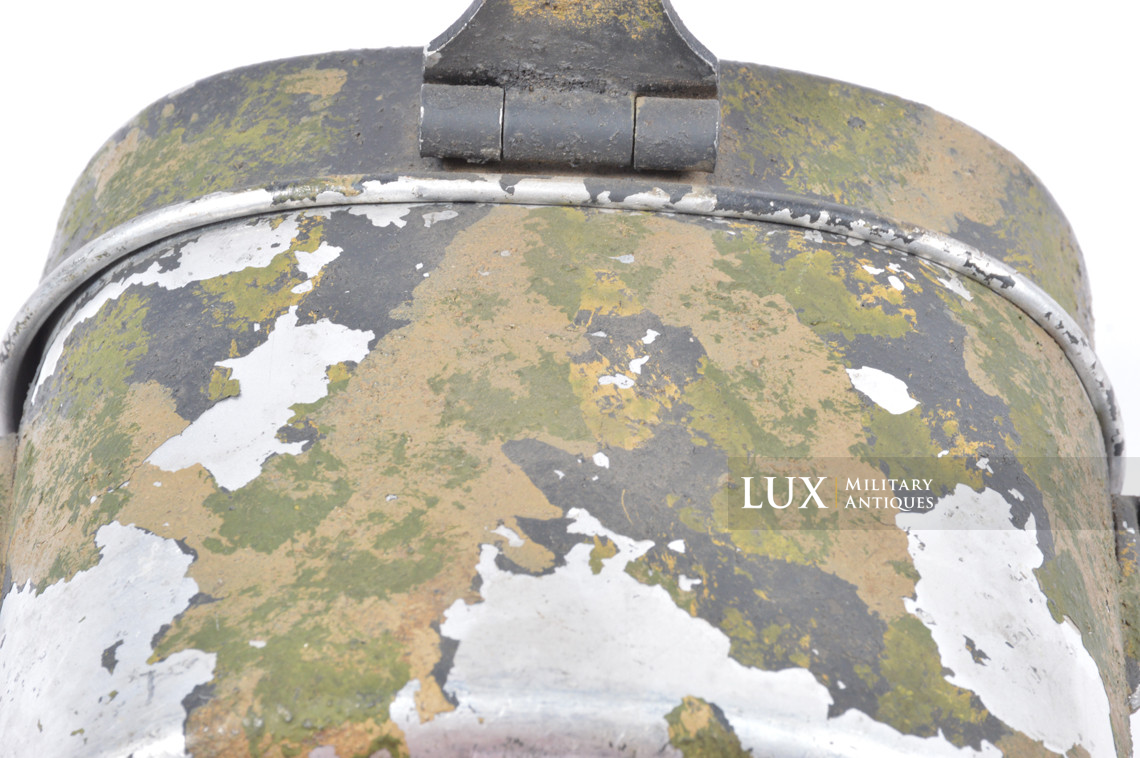 Rare gamelle allemande camouflée trois tons - photo 21