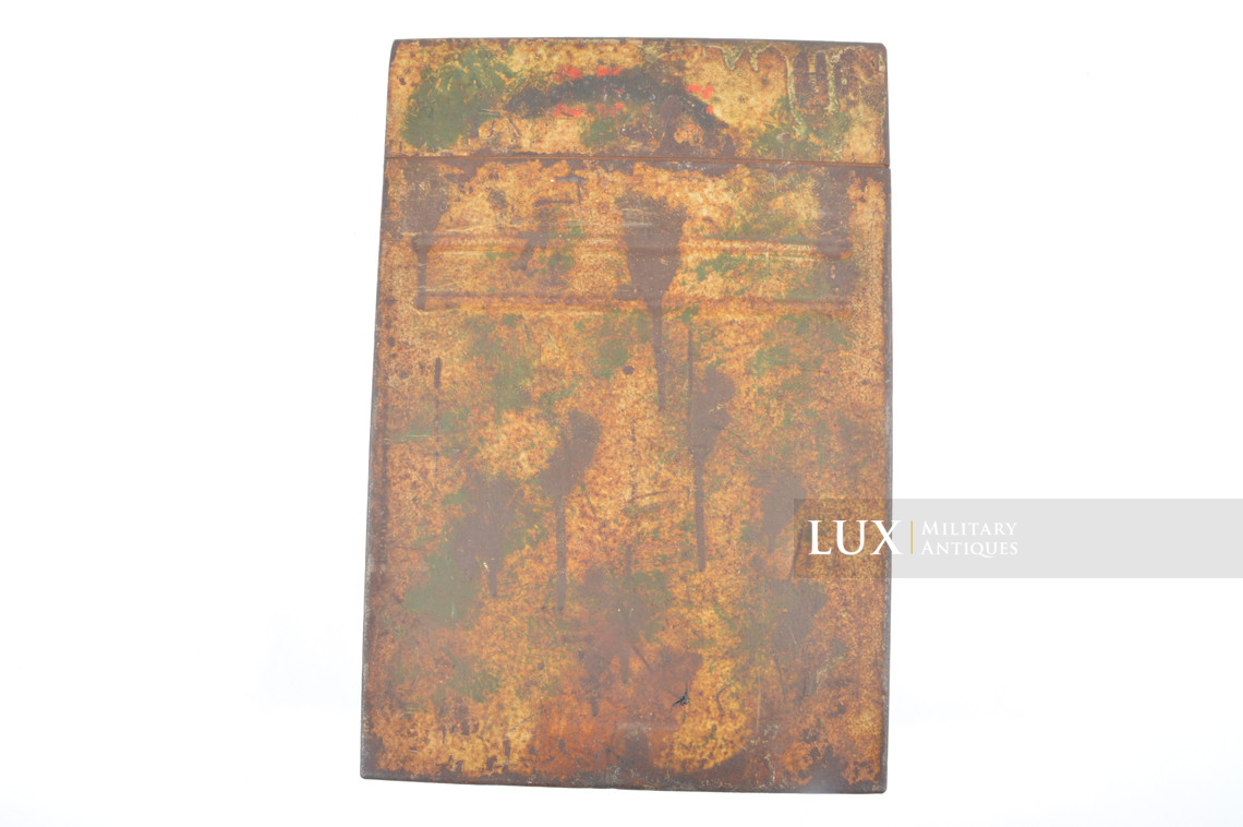 Caisse allemande pour chargeurs de 2cm Flak camouflée trois tons « Normandie » - photo 8