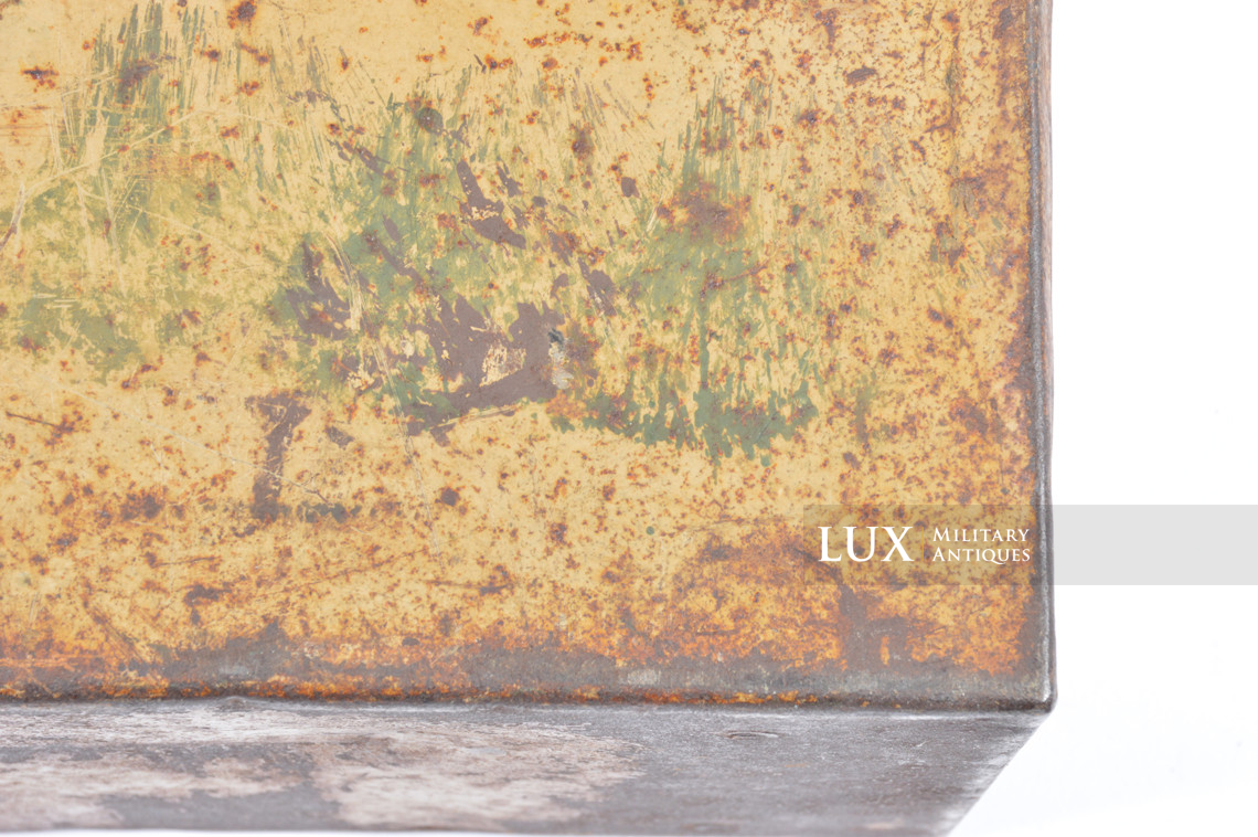 Caisse allemande pour chargeurs de 2cm Flak camouflée trois tons « Normandie » - photo 25