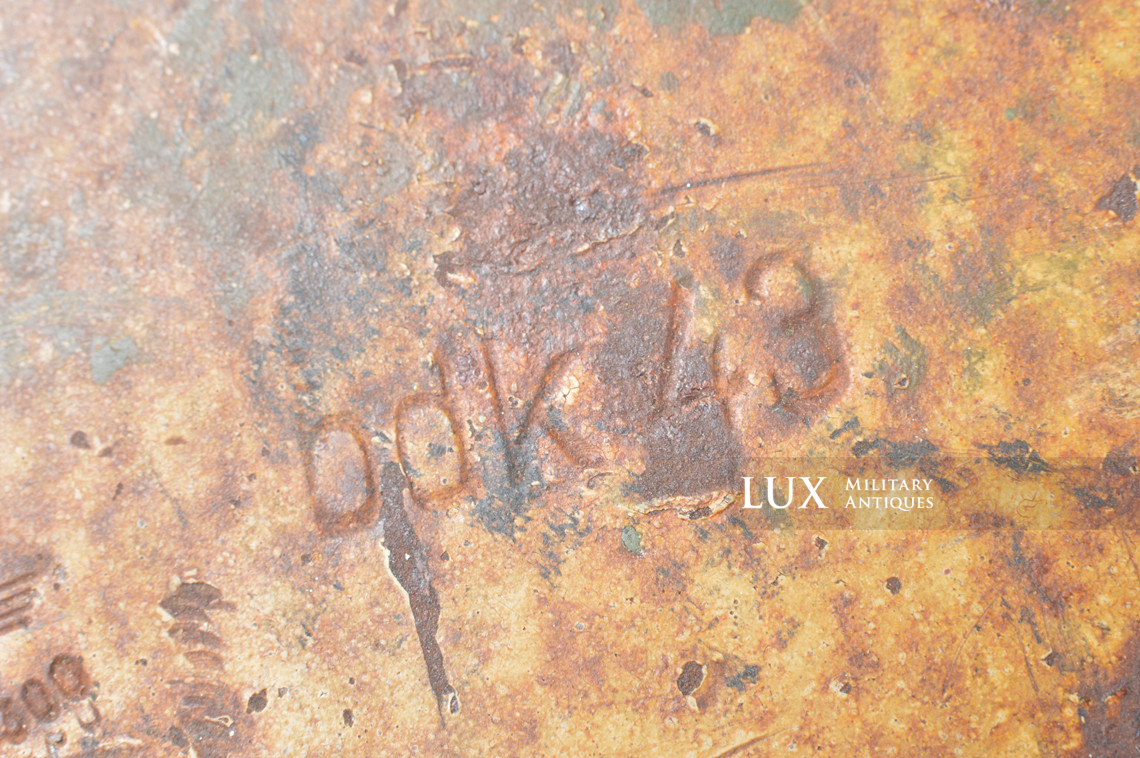 Caisse allemande pour chargeurs de 2cm Flak camouflée trois tons « Normandie » - photo 15