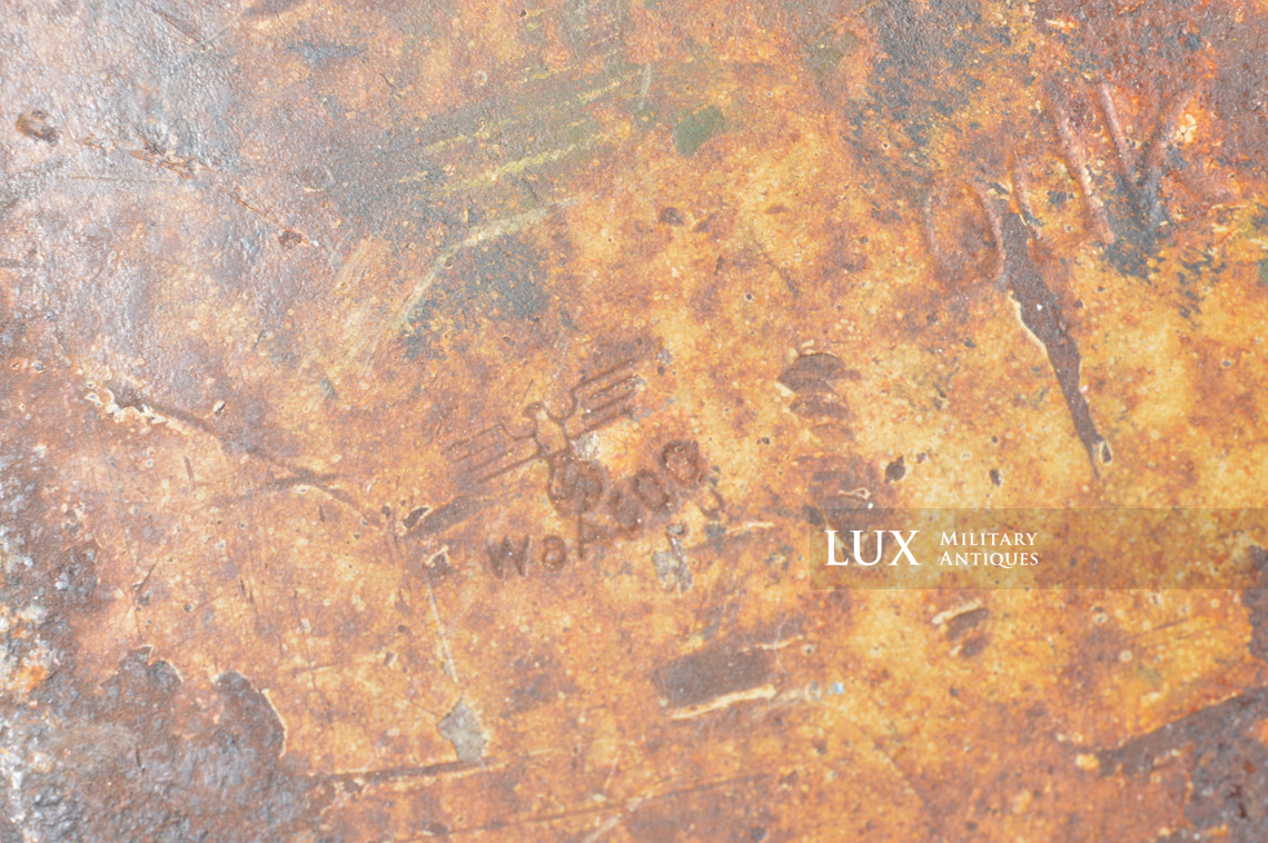 Caisse allemande pour chargeurs de 2cm Flak camouflée trois tons « Normandie » - photo 16