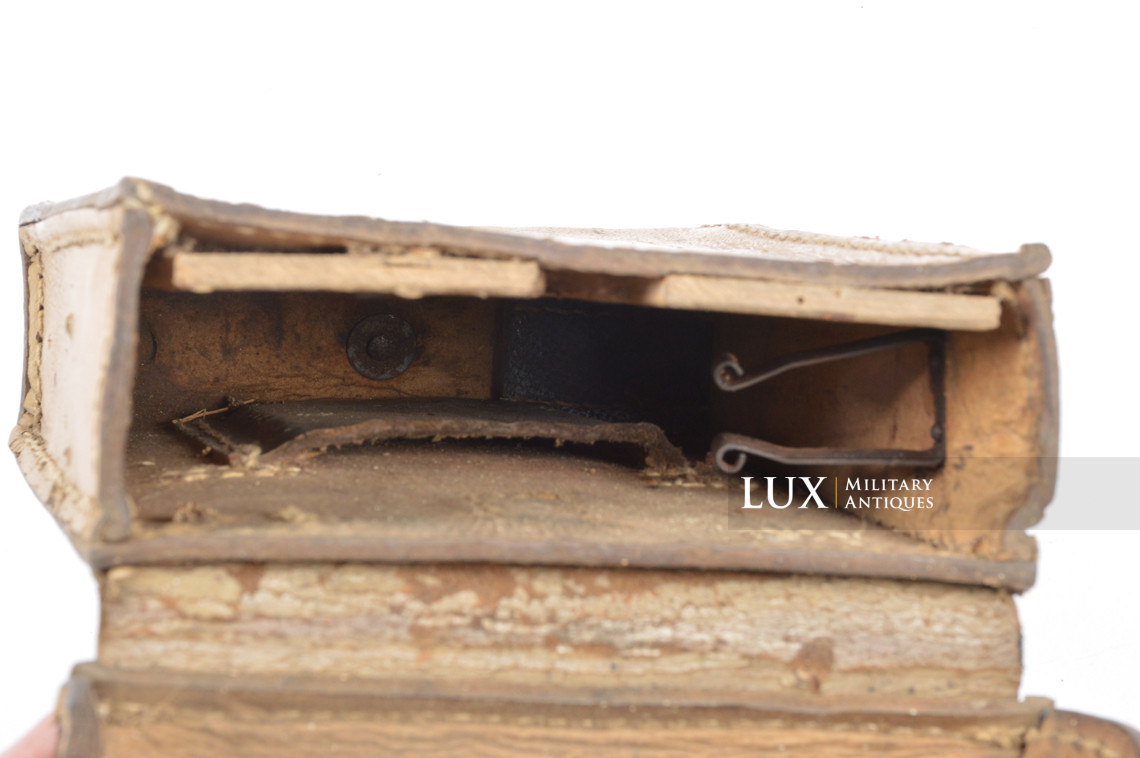 Trousse d'entretien MG42 fin de guerre en carton pressé jaune sable, « fuq1944 » - photo 17