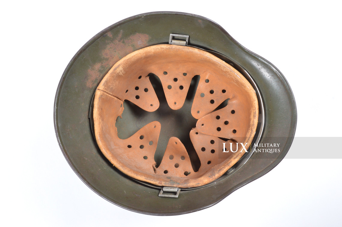 Casque M35 Heer double insigne, « ET62 » - photo 34