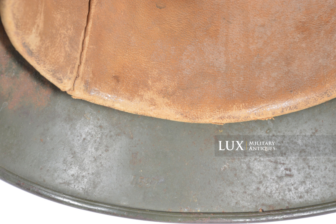 Casque M35 Heer double insigne, « ET62 » - photo 38