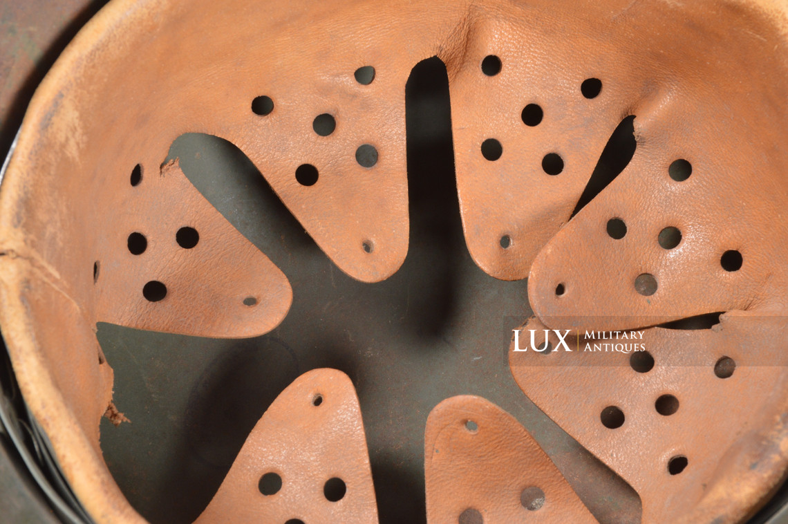 Casque M35 Heer double insigne, « ET62 » - photo 42