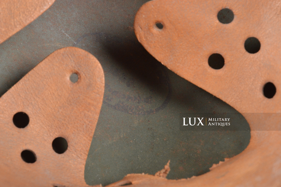 Casque M35 Heer double insigne, « ET62 » - photo 43