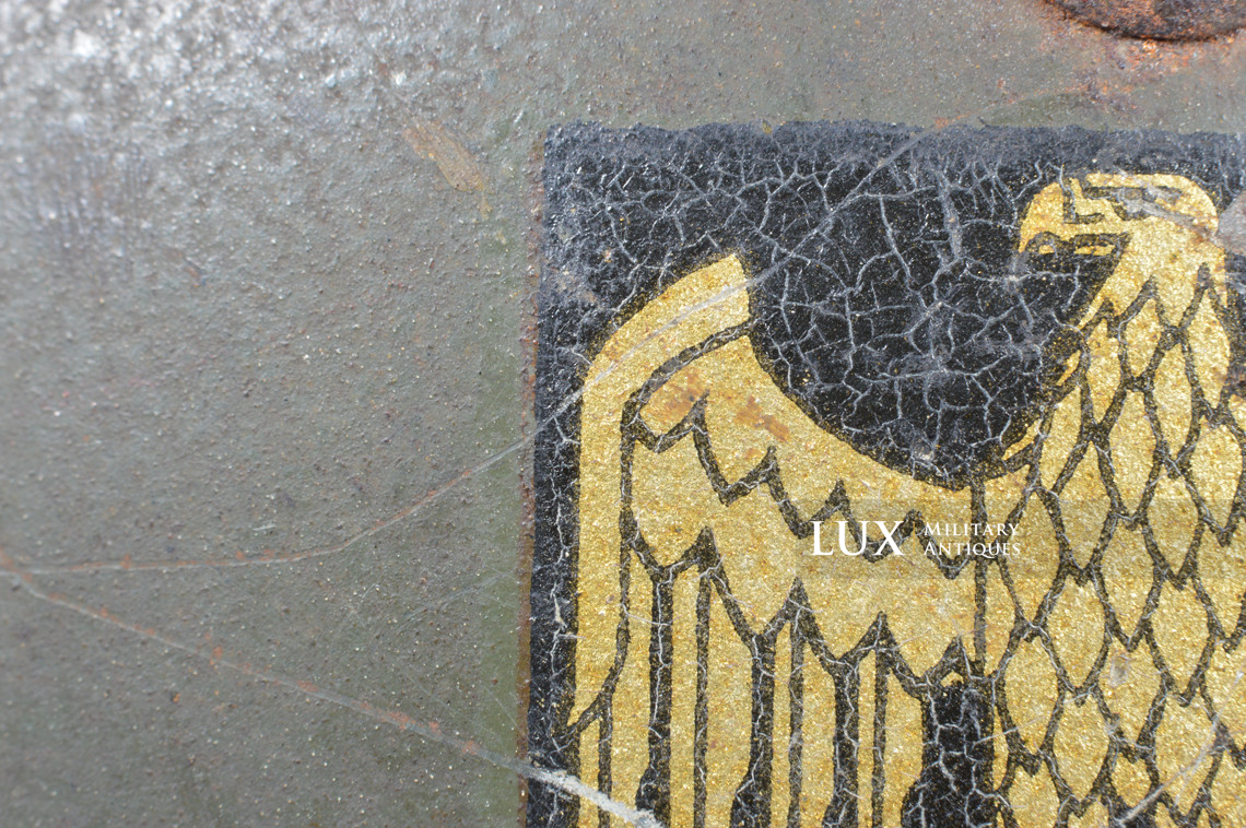 Casque M35 Heer double insigne, « ET62 » - photo 21