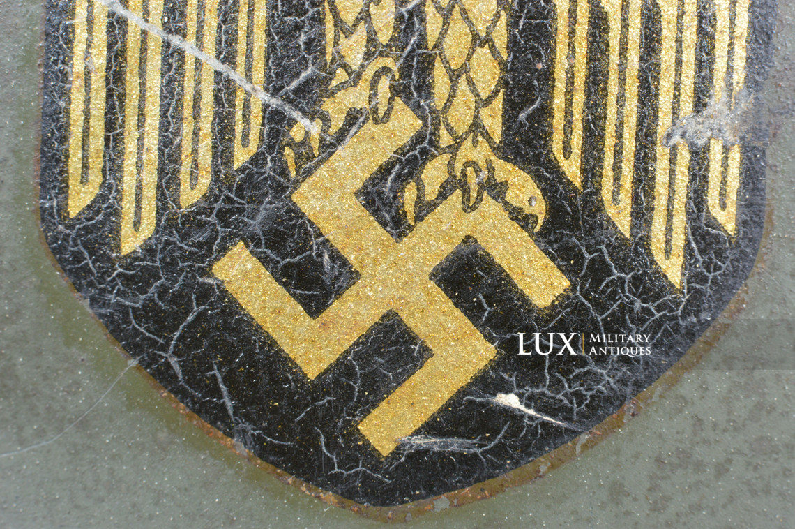 Casque M35 Heer double insigne, « ET62 » - photo 23