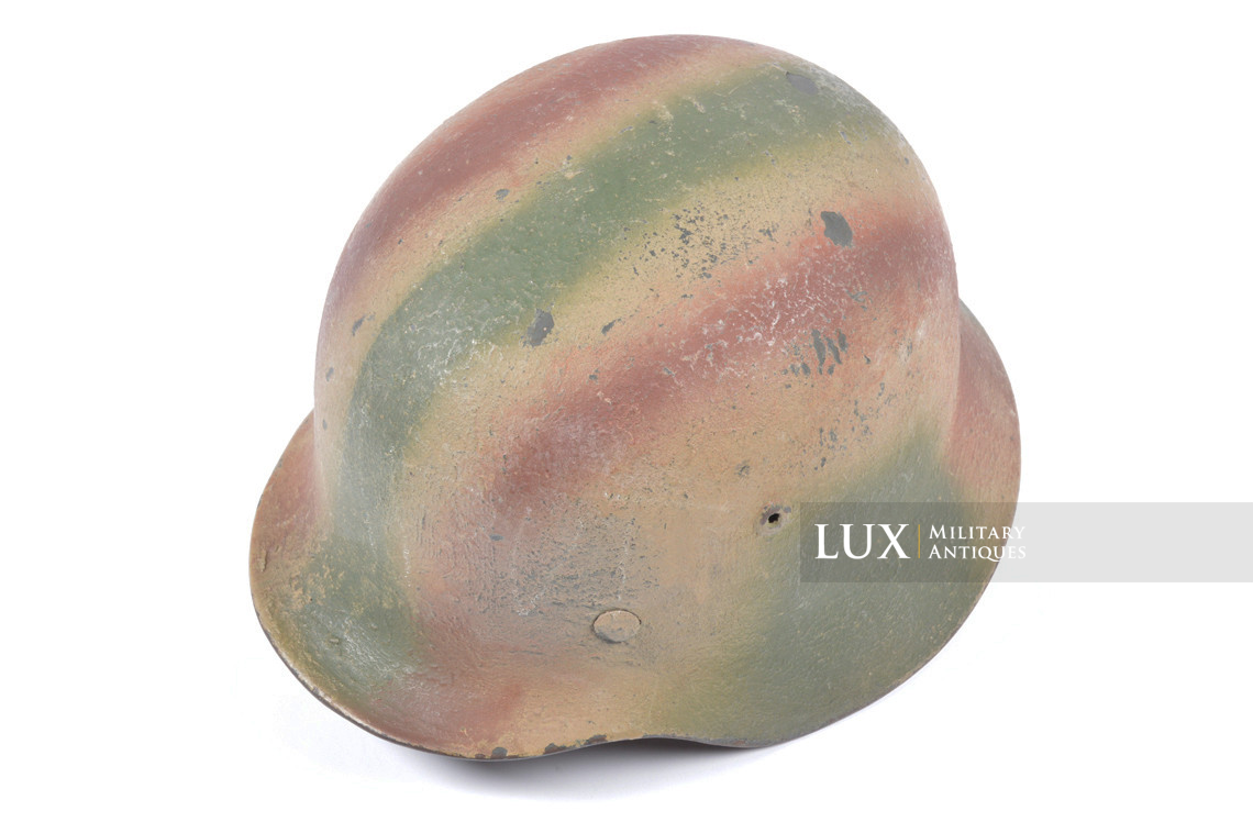 M35 Heer three tone sawdust textured camouflage combat helmet, « Normandy » - photo 14