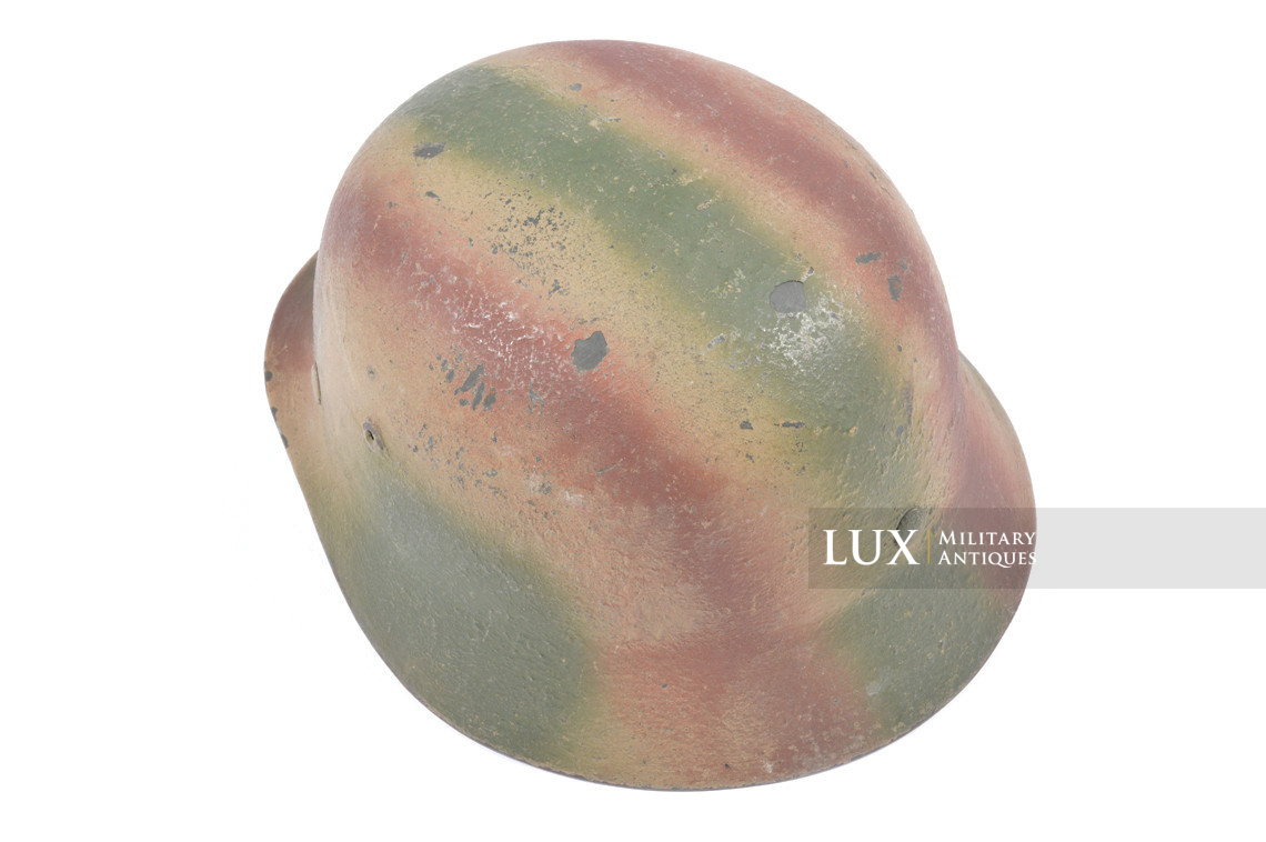 M35 Heer three tone sawdust textured camouflage combat helmet, « Normandy » - photo 17