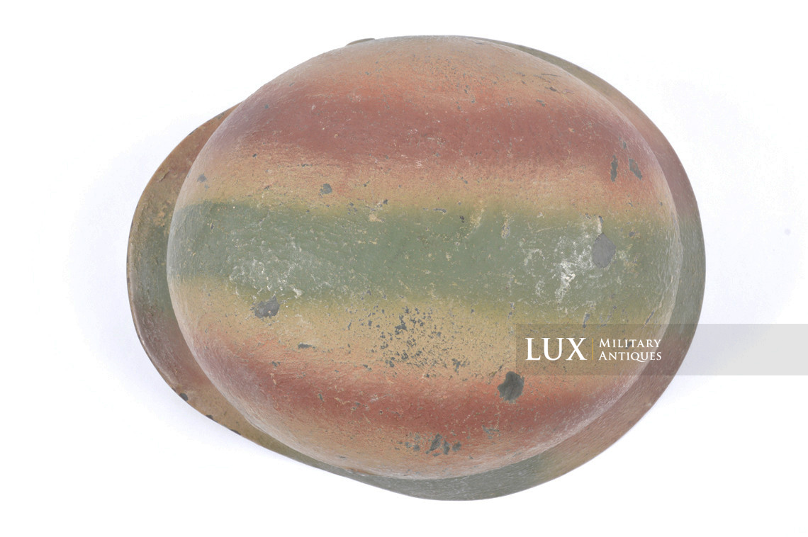 M35 Heer three tone sawdust textured camouflage combat helmet, « Normandy » - photo 18