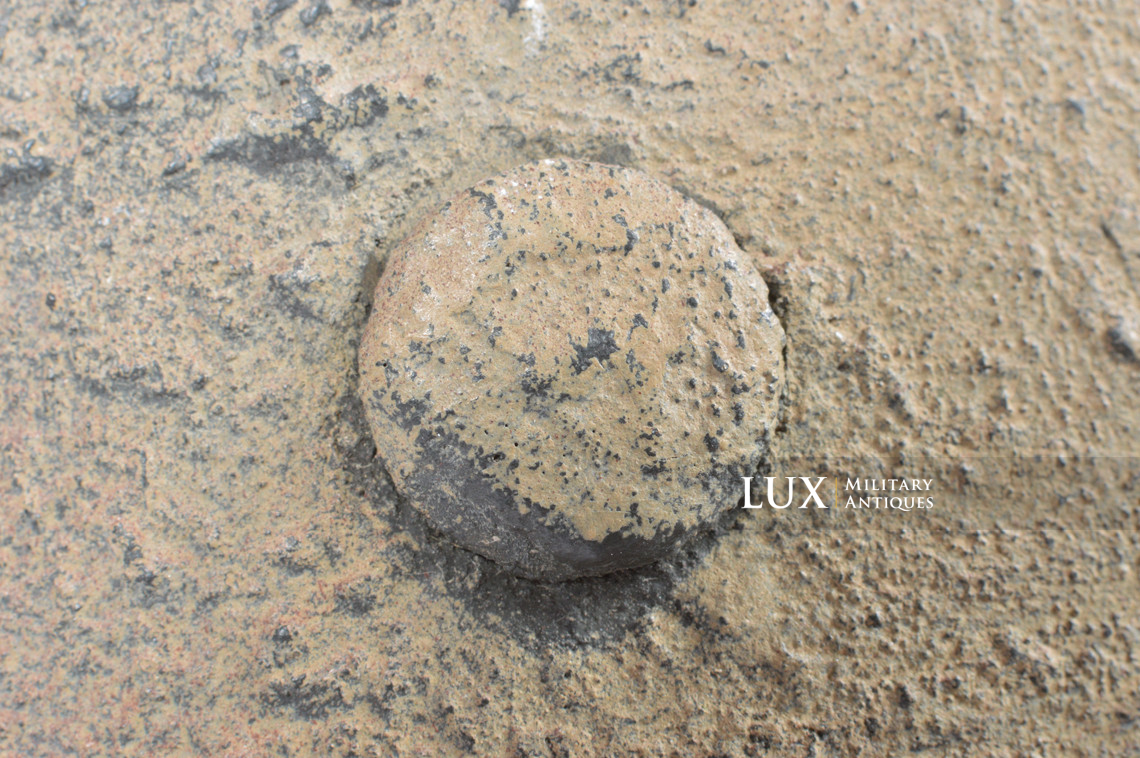 M35 Heer three tone sawdust textured camouflage combat helmet, « Normandy » - photo 21