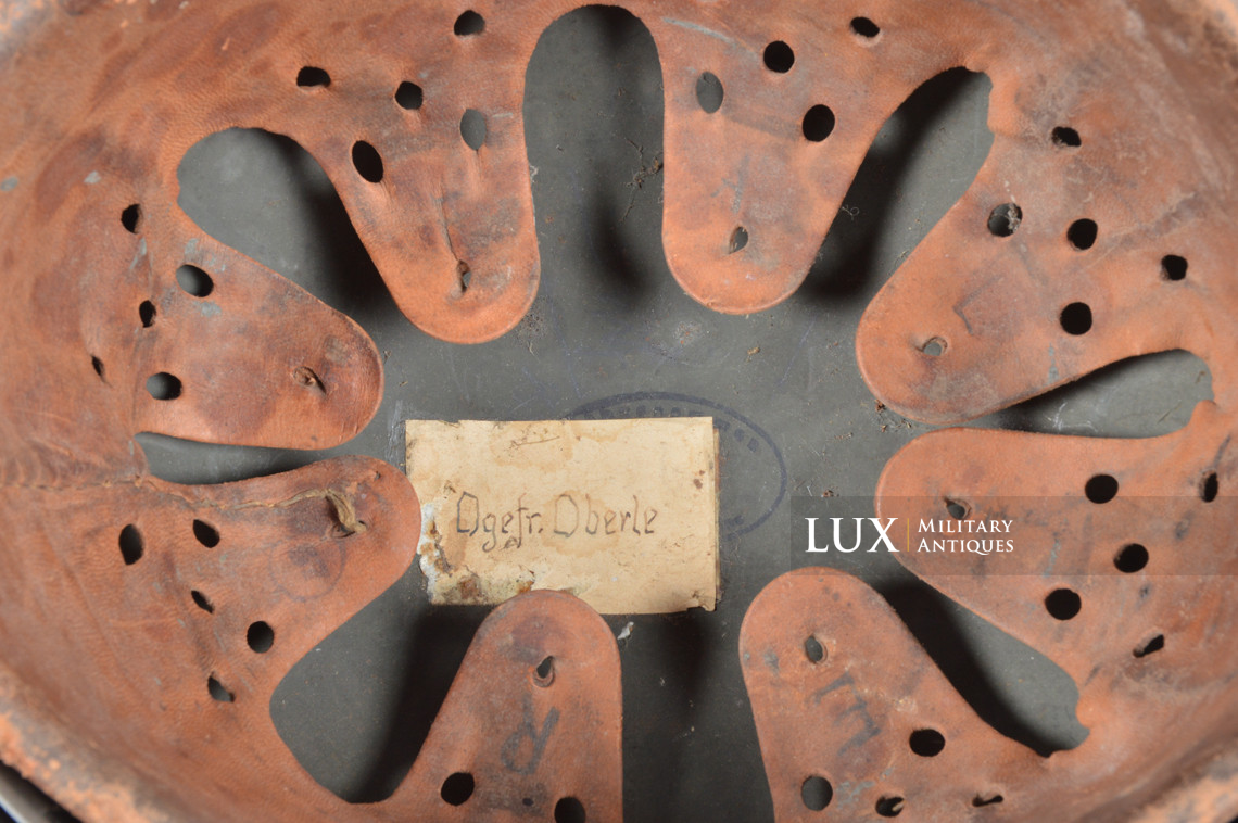 M35 Heer three tone sawdust textured camouflage combat helmet, « Normandy » - photo 47