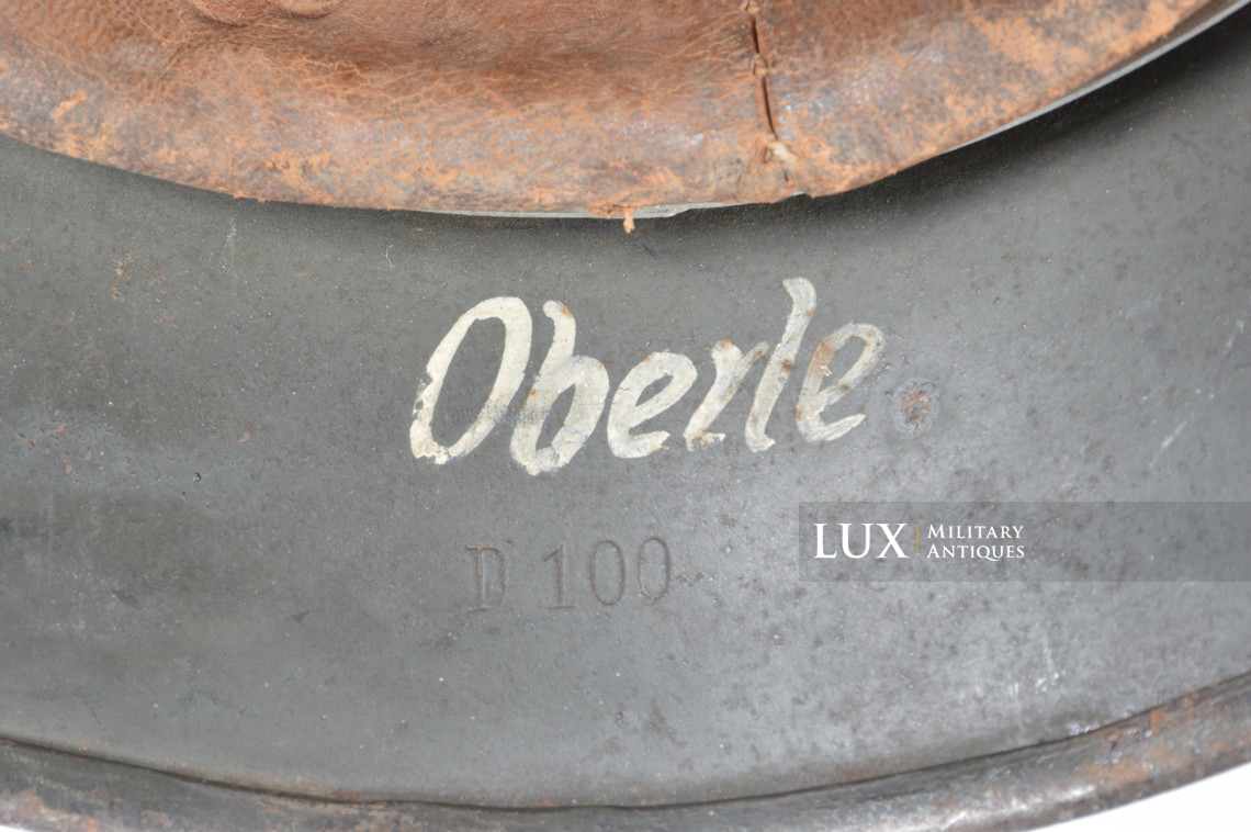 M35 Heer three tone sawdust textured camouflage combat helmet, « Normandy » - photo 54