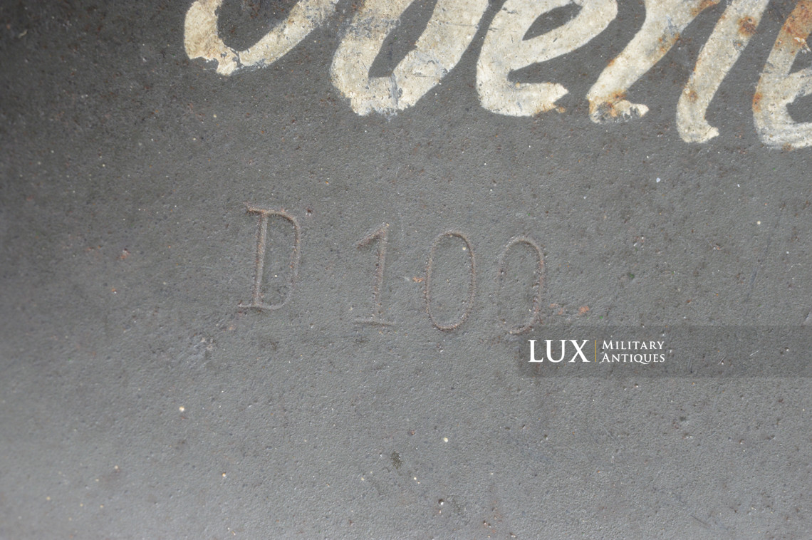 M35 Heer three tone sawdust textured camouflage combat helmet, « Normandy » - photo 41