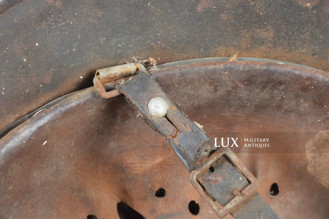 M40 Heer two tones camouflage combat helmet, «  ex wire » - photo 53