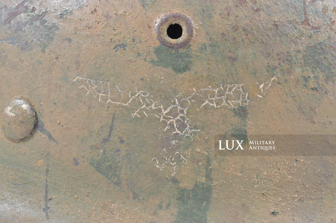 M40 Luftwaffe two-tone camouflage combat helmet - photo 8