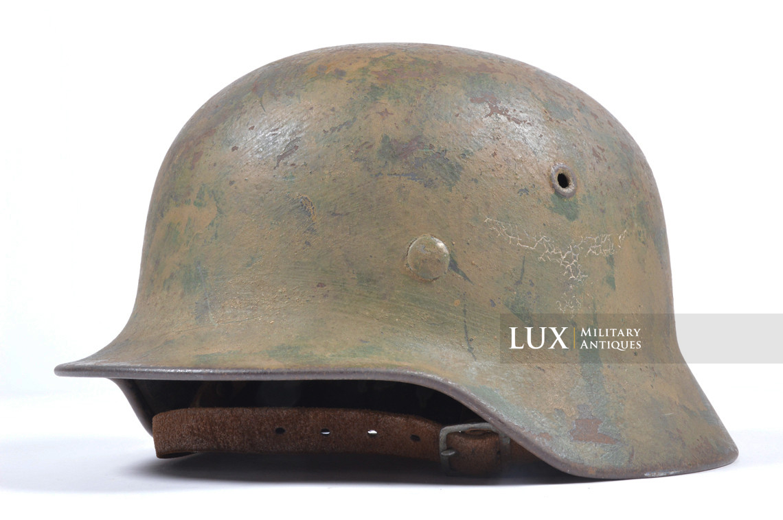 M40 Luftwaffe two-tone camouflage combat helmet - photo 9