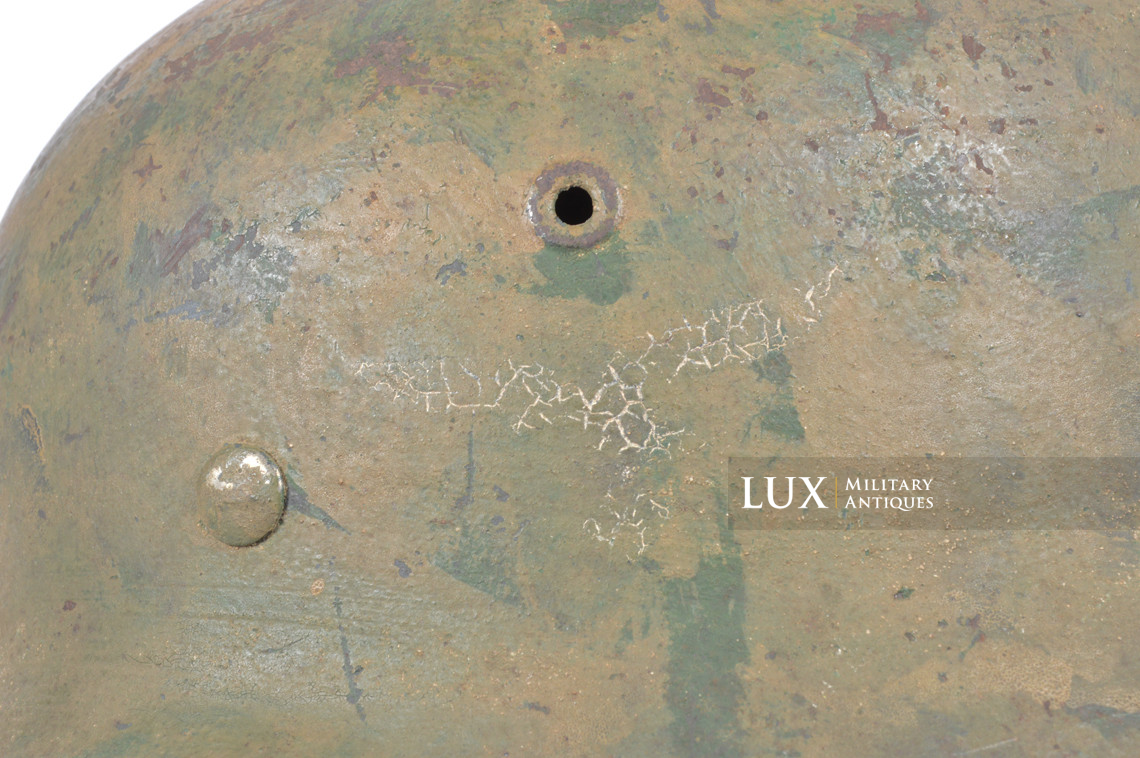 M40 Luftwaffe two-tone camouflage combat helmet - photo 20