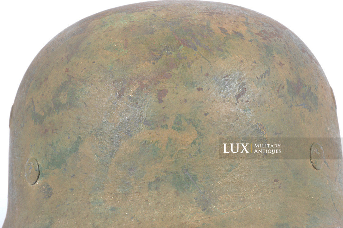 M40 Luftwaffe two-tone camouflage combat helmet - photo 30