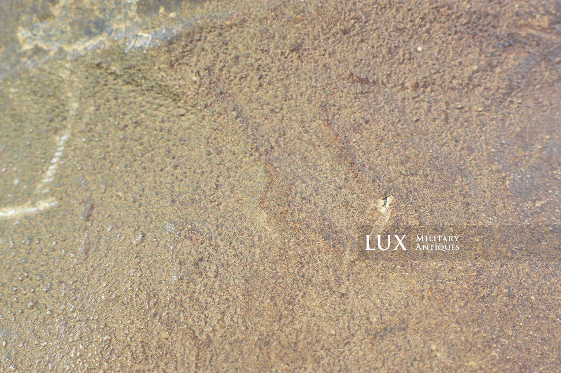 Unique casque allemand M35 camouflé trois tons, « Normandie » - photo 23