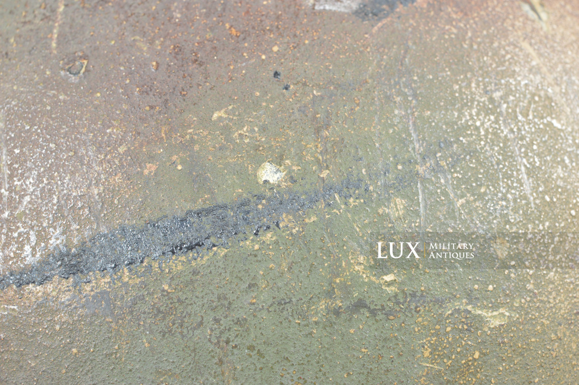 Unique casque allemand M35 camouflé trois tons, « Normandie » - photo 24